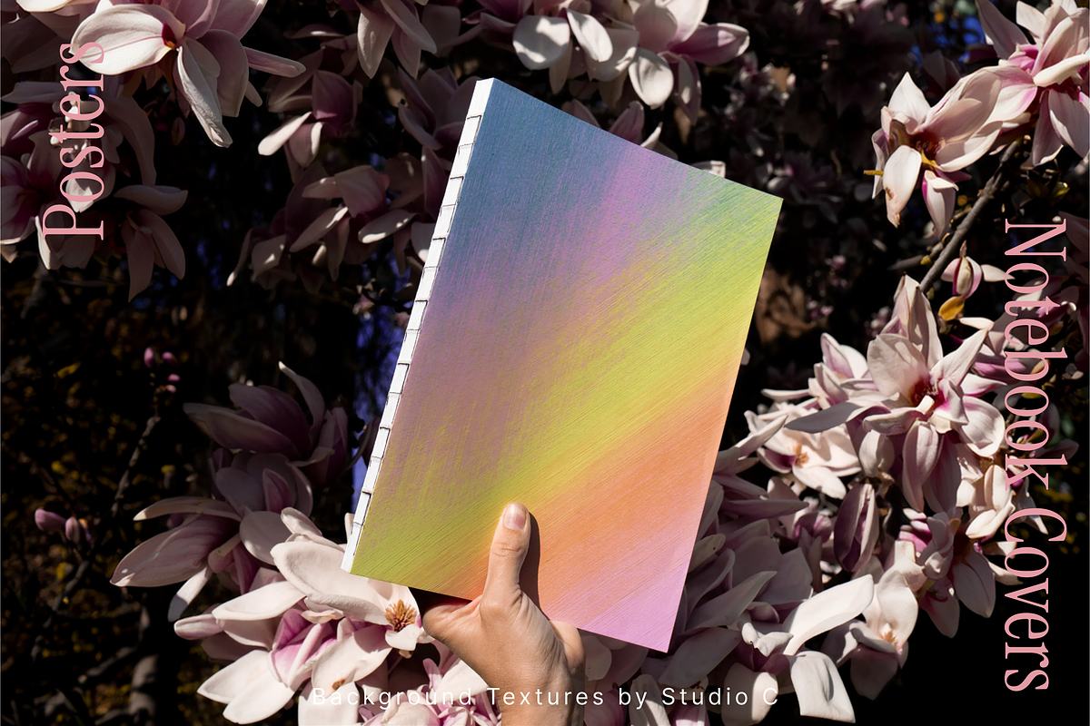 Pastel Painted Gradient Backgrounds, a Background Graphic by Studio C (Photo 6 of 8)