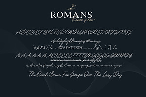 ROMANS Rexamples Font Duo