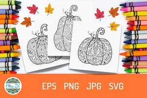 Pumpkin Coloring Pages For Adult