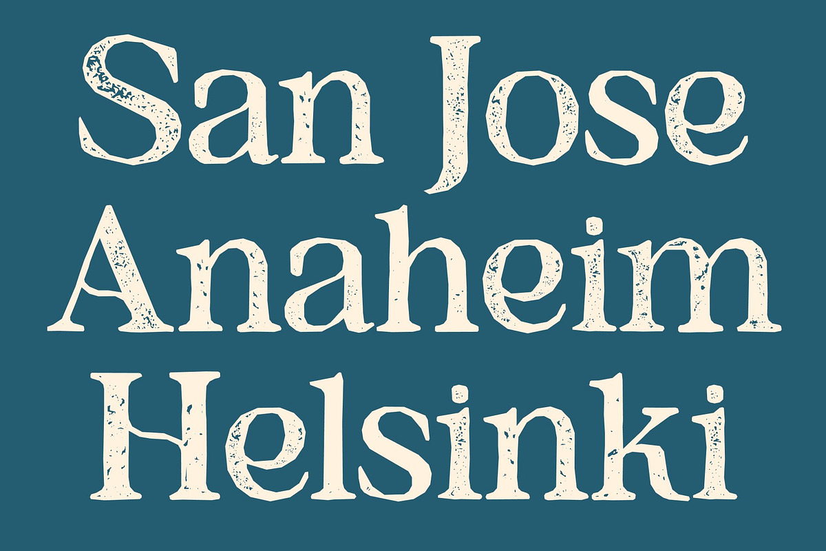 CS Bliska Stamp, a Serif Font by Craft Supply Co. (Photo 4 of 8)