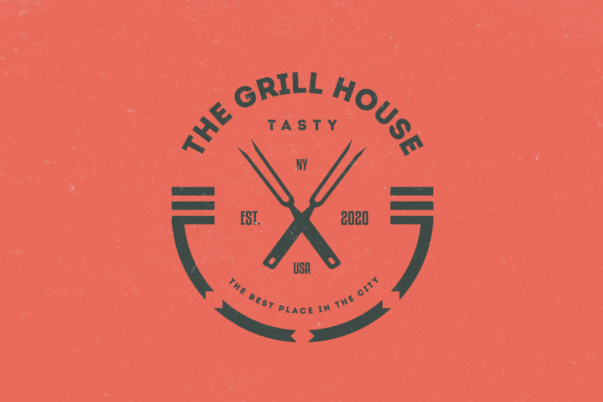 15 Vintage Logos & Badges, a Branding & Logo Template by Design District (Photo 2 of 5)