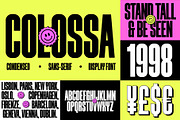 3 Unique Display Fonts Pack, a Sans Serif Font by Oskar Biehl (Thumbnail 2 of 4)