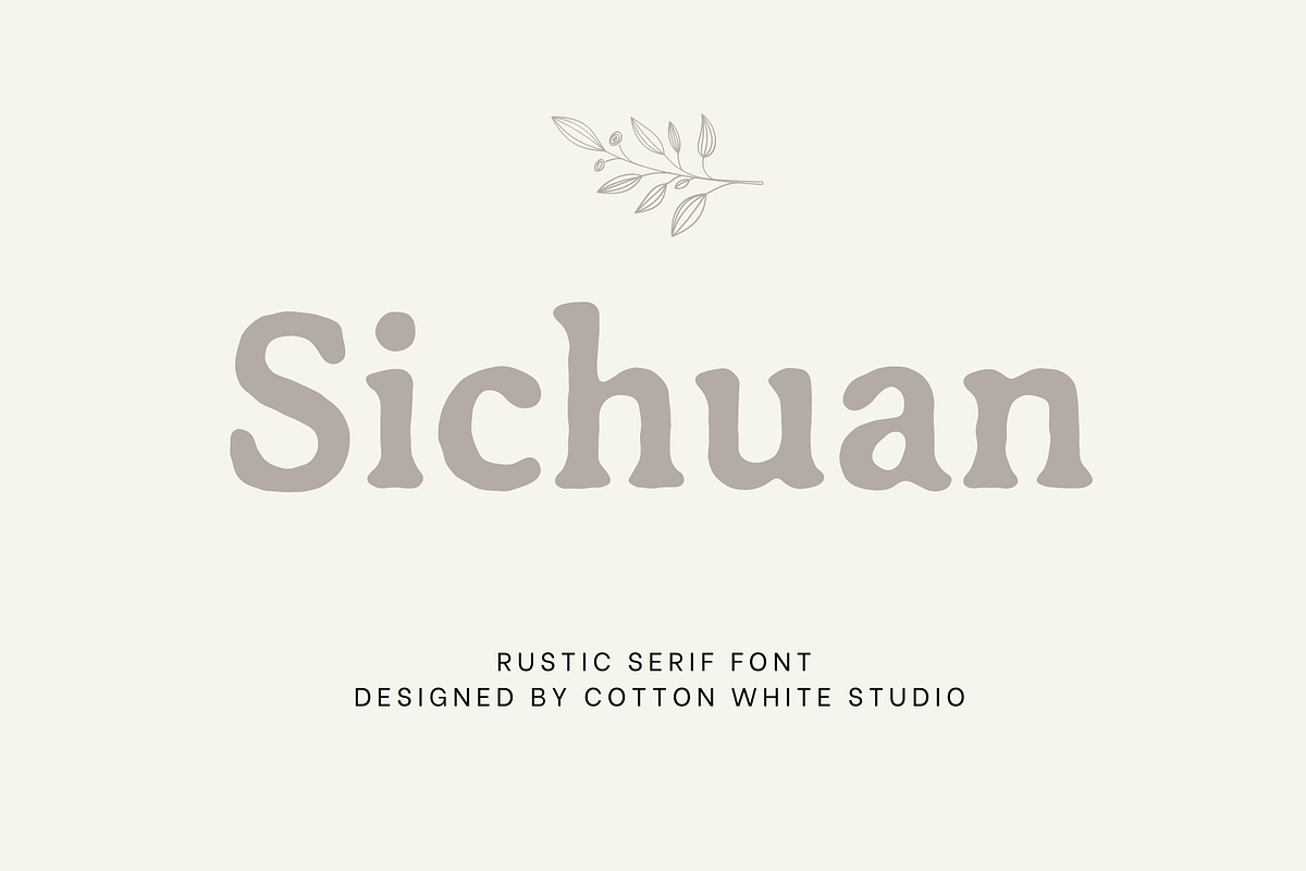 Sichuan, a Serif Font by Sofia Skoog (Photo 1 of 10)