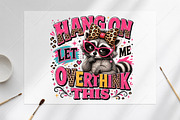 Funny Raccoon PNG, Overthinking, a Seasonal Illustration by Canvas Craft (Thumbnail 6 of 6)