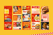 Francise Restaurant Instagram Post, a Social Media Template by Louds Studio (Thumbnail 3 of 4)