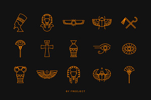 Egypt Icon Design