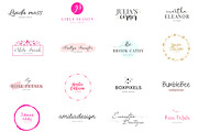 Girlboss Premade Branding Logos, a Branding & Logo Template by SNIPESCIENTIST (Thumbnail 11 of 21)