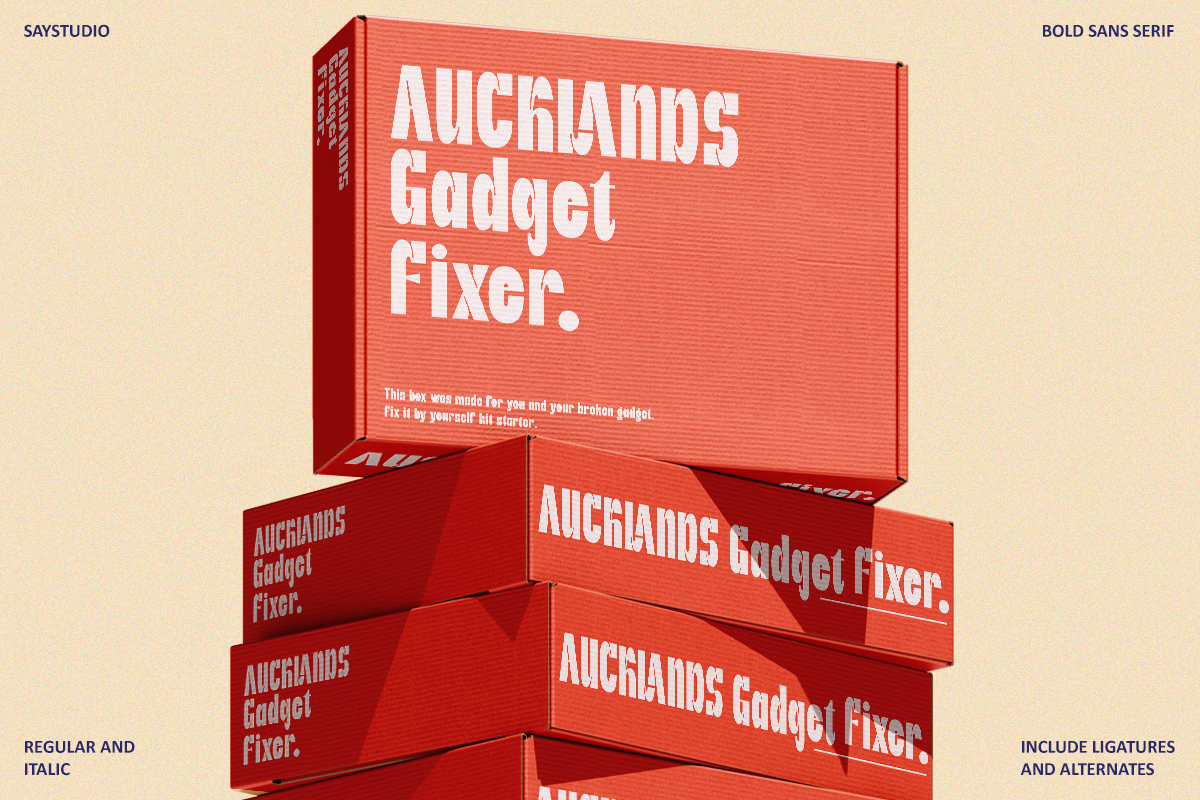 Karuna - Bold Sans Font, a Sans Serif Font by Say Studio (Photo 3 of 12)