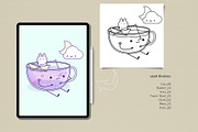 Procreate Sketch Kawaii Stamp Brush, a Brush Add-On by MISTstudioDesign (Thumbnail 9 of 10)