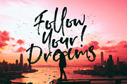 Unsatisfied Brush Font, a Script Font by Yasir Ekinci (Thumbnail 7 of 9)