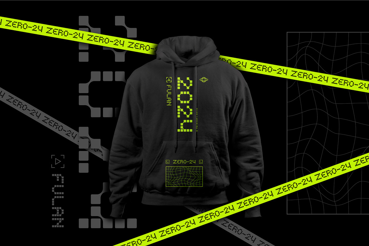 Nerobit - Pixel Typeface, a Sans Serif Font by Hakara Type (Photo 4 of 9)