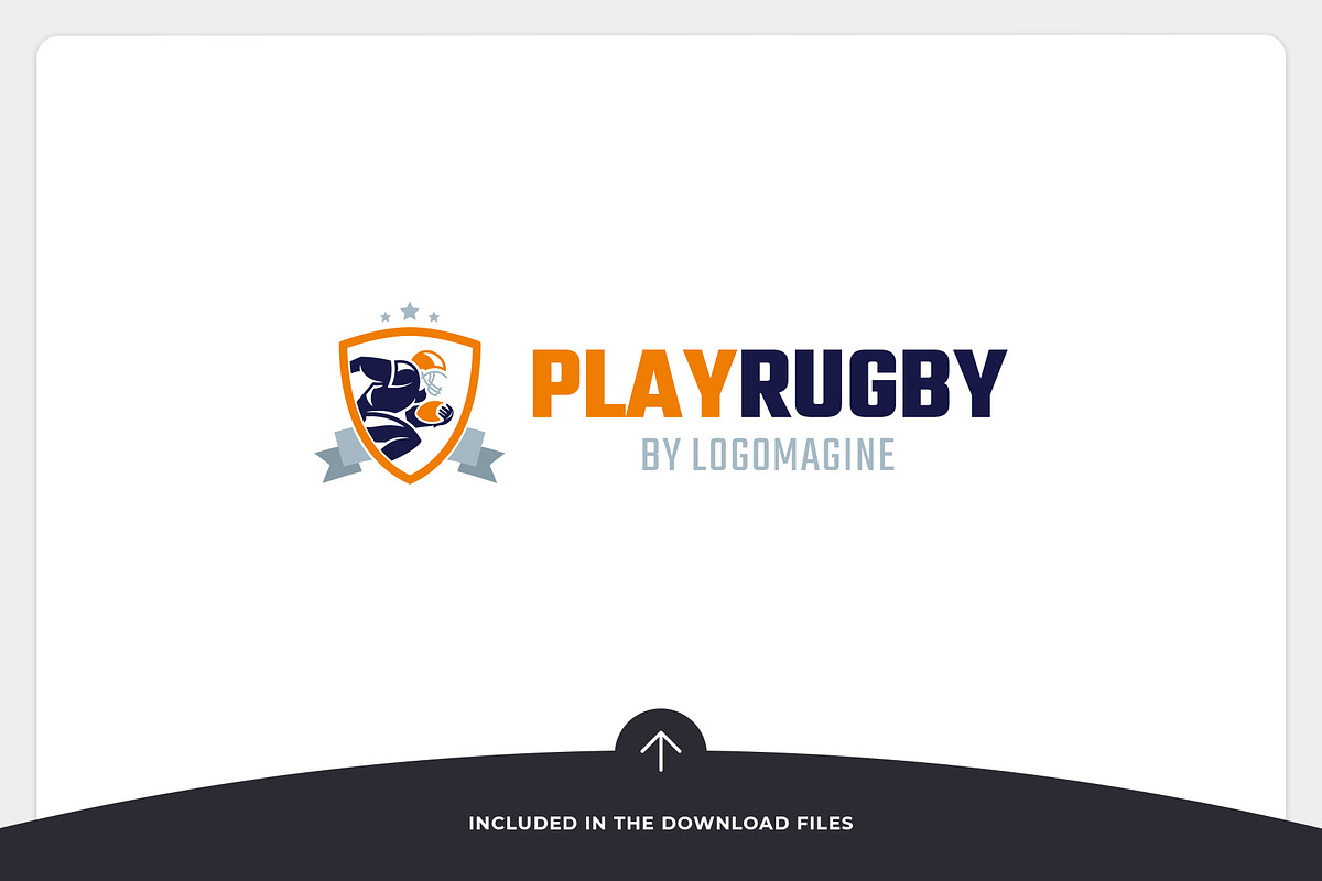 Play Rugby Logo Template, a Branding & Logo Template by LOGOMAGINE (Photo 11 of 16)