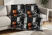 Winter Cabin Serenity | Stock Photo, a Holiday Photo by Aura Canyon HQ (Thumbnail 11 of 15)