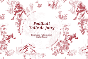 Football Toile De Jouy