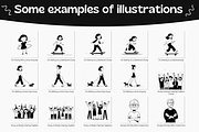 450 Notion Style People Illustration, a Person Illustration by DaisyStudio (Thumbnail 10 of 10)