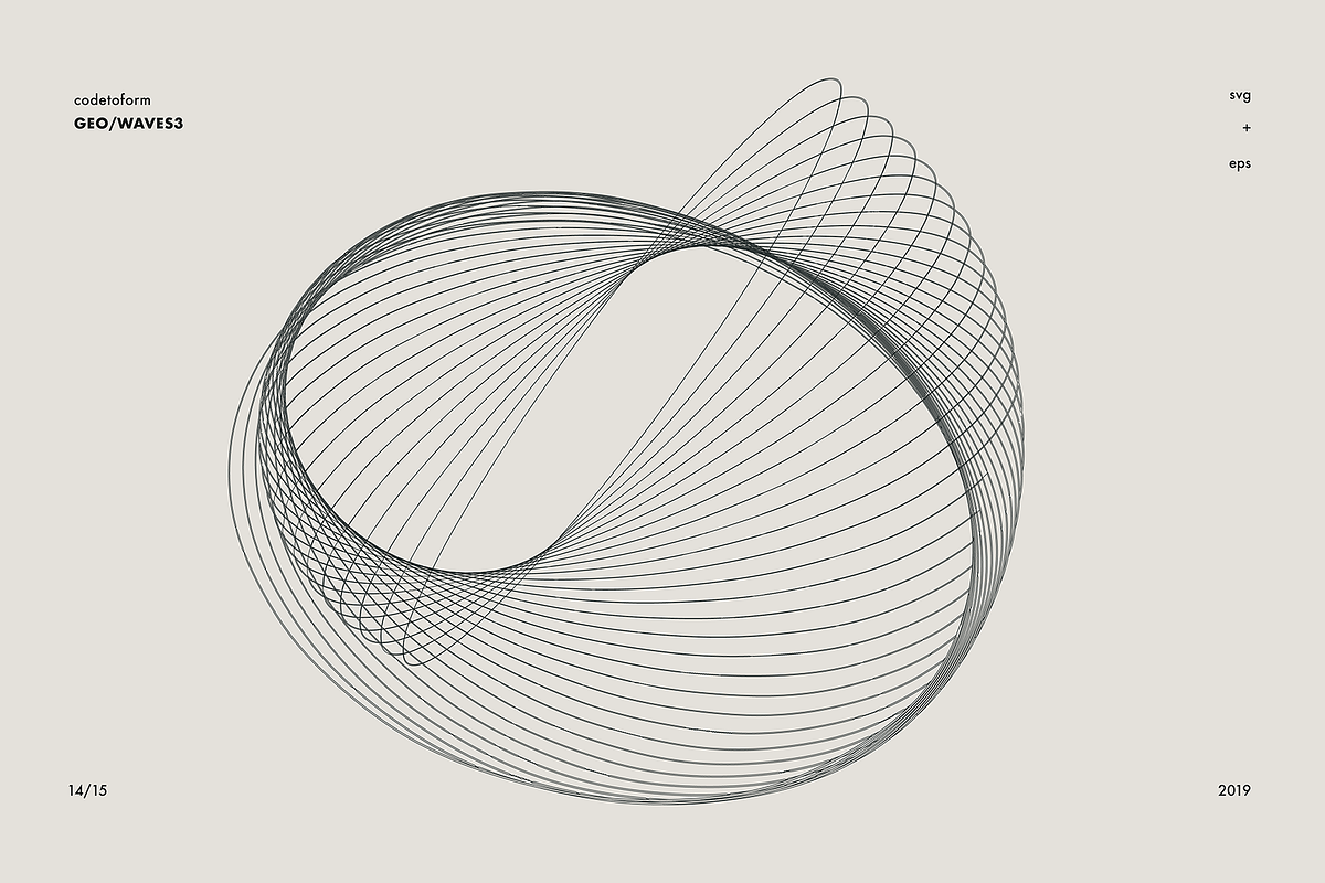 GEO_WAVES3 Vector Pack, a Background Graphic by codetoform (Photo 17 of 17)