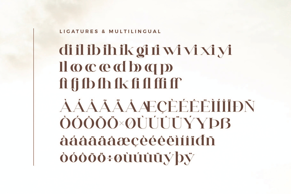 Balgeri - Modern Serif Font, a Serif Font by Aqeel_Art (Photo 9 of 10)