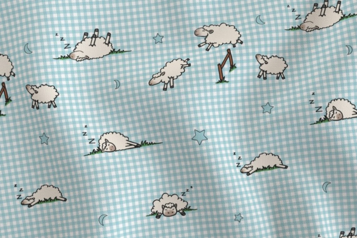 Sleepy Seamless Repeat Pattern, a Pattern Graphic by Forest Lily (Photo 2 of 5)
