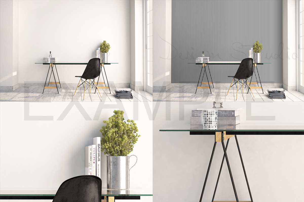 MOCK UPS BUNDLE, 10 INTERIOR PSD, a Print Template by HisariDS Mockup Design (Photo 7 of 11)