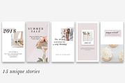 Instagram Story Templates, a Social Media Template by Dana Nicole Designs (Thumbnail 2 of 4)
