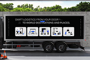 Logistic Shipping Illustration Art, a Solid Icon by Vectors Market (Thumbnail 4 of 9)