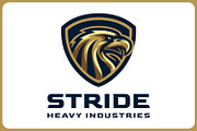 Stride - Aggressive Eagle in Shield, a Branding & Logo Template by Suhandi (Thumbnail 2 of 4)