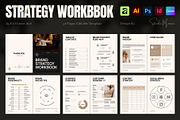 Brand Strategy Workbook Template, a Magazine Template by Studio Monova (Thumbnail 1 of 20)
