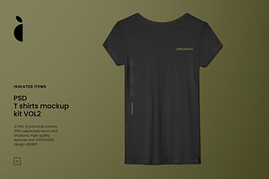 GRAINY T-Shirt Mockup Kit VOL2