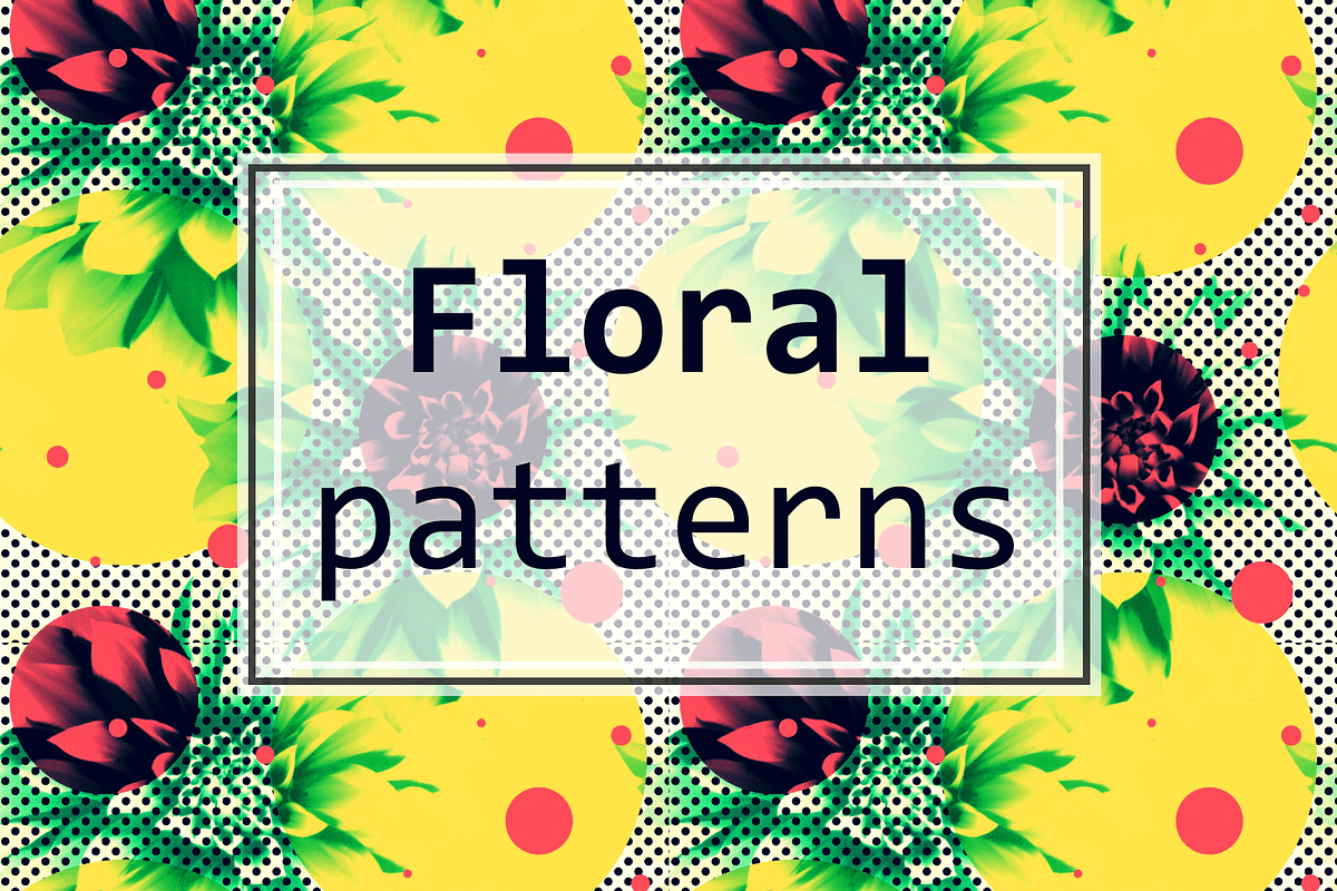 Flower power - seamless patterns, a Pattern Graphic by Art Sproot (Photo 1 of 6)
