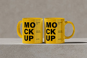 Ceramic Mug Mockup, a Packaging Mockup by UFR_GRAPHIC (Thumbnail 1 of 4)