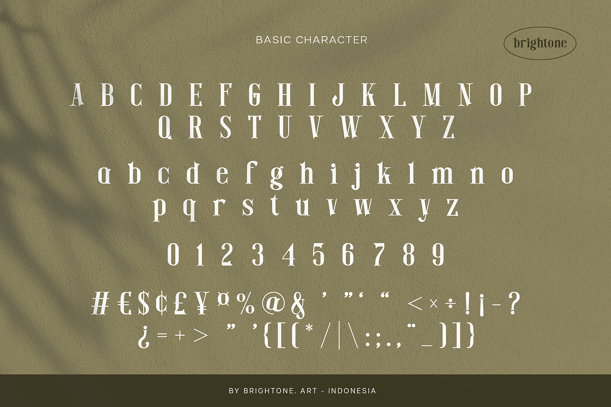 Lalitya Rinde - Modern Serif Font, a Serif Font by Brightone (Photo 2 of 8)