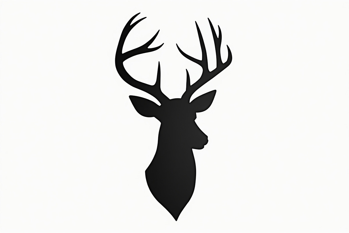 Deer Head Silhouette Vector Bundle,, an Illustration by Amazin_art (Photo 14 of 19)