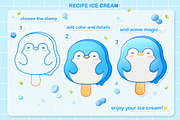 Procreate Brushes, Penguin Stamps, a Brush Add-On by InkPrintsTattoo (Thumbnail 5 of 11)