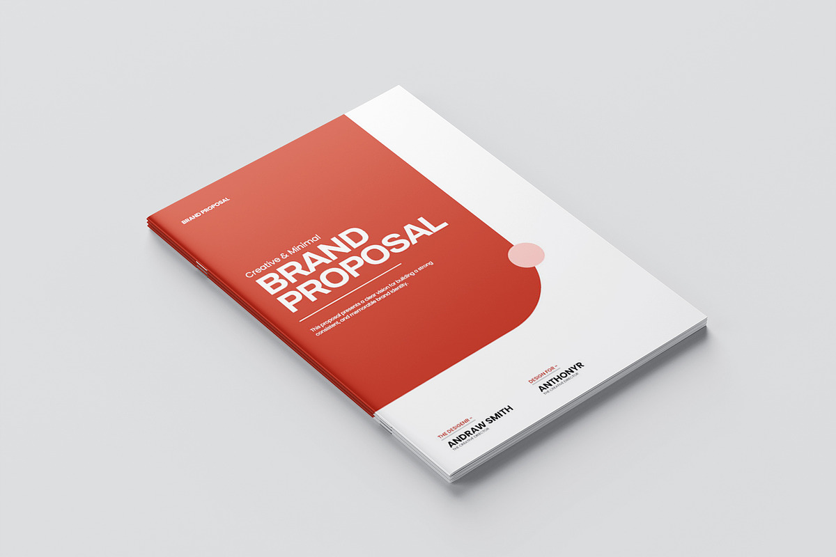Brand Proposal Brochure Template, a Brochure Template by Oriofix (Photo 3 of 8)