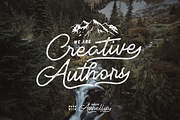 Aurellia Vintage, a Sans Serif Font by Typia Nesia (Thumbnail 2 of 9)