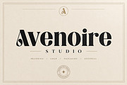 Avenoire, a Sans Serif Font by Wow Magic (Thumbnail 1 of 7)