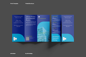 Real Estate Trifold Brochure v4, a Brochure Template by Akreatipe
