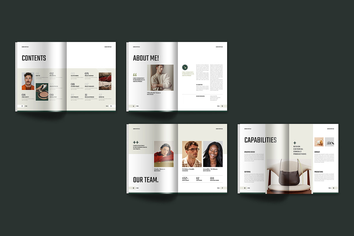 Works | Portfolio Template, a Brochure Template by Spark_Creative (Photo 12 of 15)