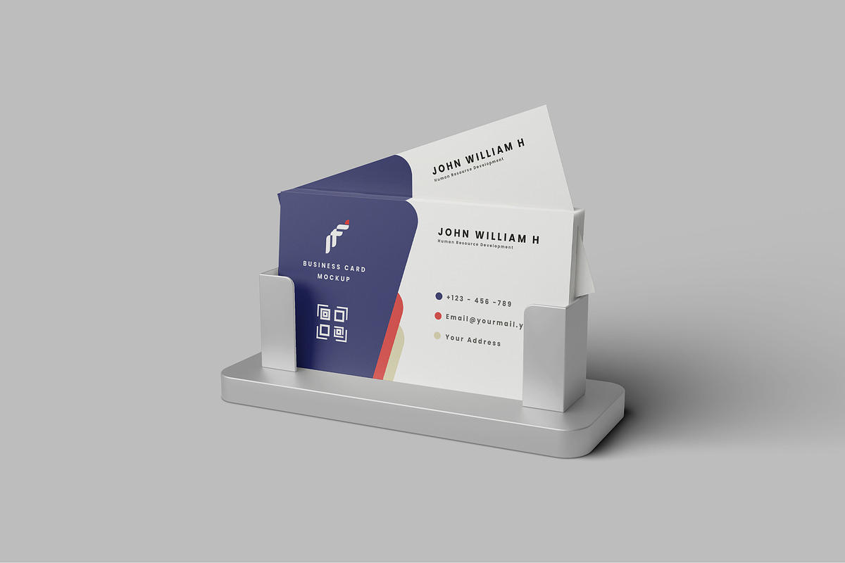 Business Card Mockup Set, an Advertising Mockup by Farabion Studio (Photo 4 of 4)