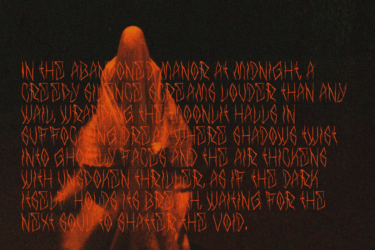 BLACK SINISTER — Horror Black Metal, a Handwritten Font by Enxyclo Studio (Photo 3 of 12)