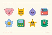 Cartoon Mascot Heads Collection, an Object Graphic by Léo Alexandre (Thumbnail 8 of 16)