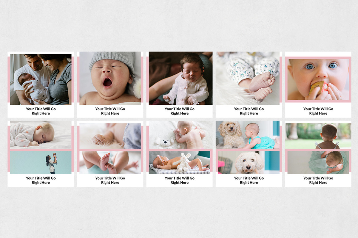 Baby Instagram Posts, a Social Media Template by Social Corner Graphics (Photo 7 of 8)