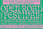 Chat Noir - Art Nouveau Font, a Serif Font by Fenotype (Thumbnail 5 of 15)