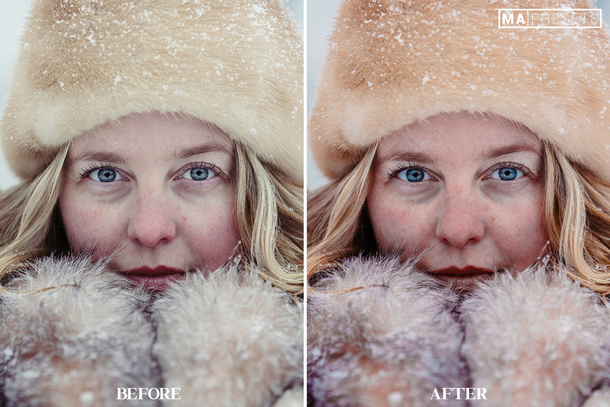 10 WINTER SNOW Lightroom Presets, a Preset Add-On by MaPresets (Photo 4 of 14)