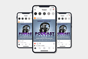Podcast Poster, a Flyer Template by imadeDesign (Thumbnail 1 of 3)