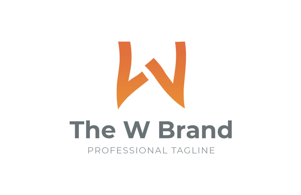 The W Brand by GoldenBrand  Creative Market