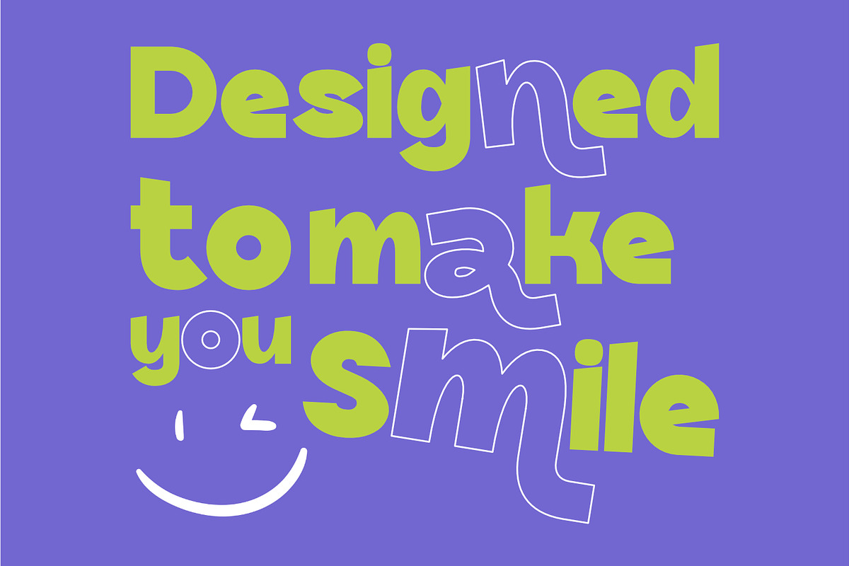 Kamilaby - Sans Serif Display Font, a Sans Serif Font by Rishsketch