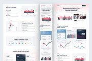 Car Rental SaaS Website UI Figma, an UI Kit Template by peterdraw (Thumbnail 3 of 7)