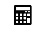 Minimal Calculator Finance Silhouett, a Graphic by hafijul (Thumbnail 2 of 11)