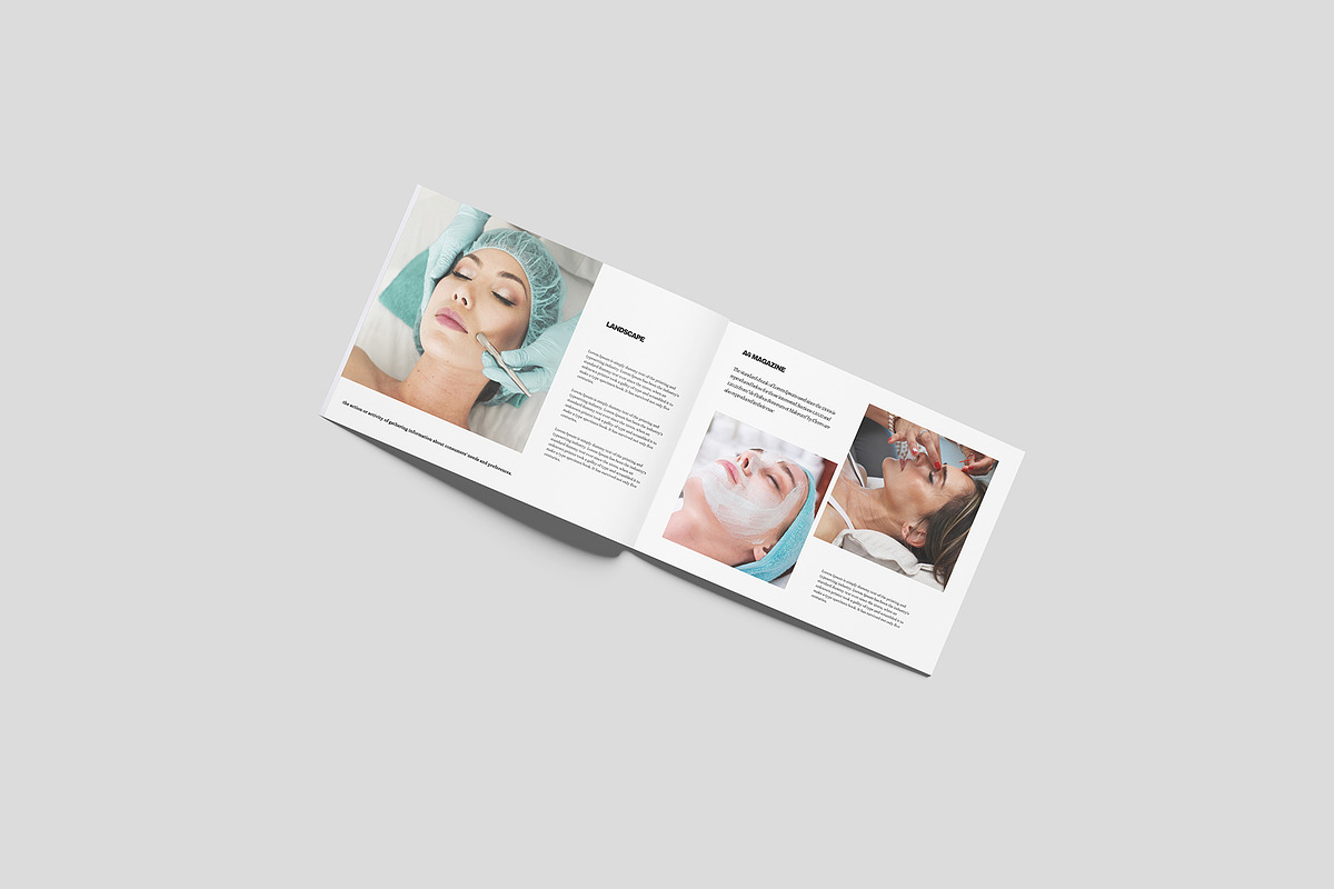 A4 Landscape Magazine Mockup, a Magazine Template by Difa Design (Photo 8 of 12)
